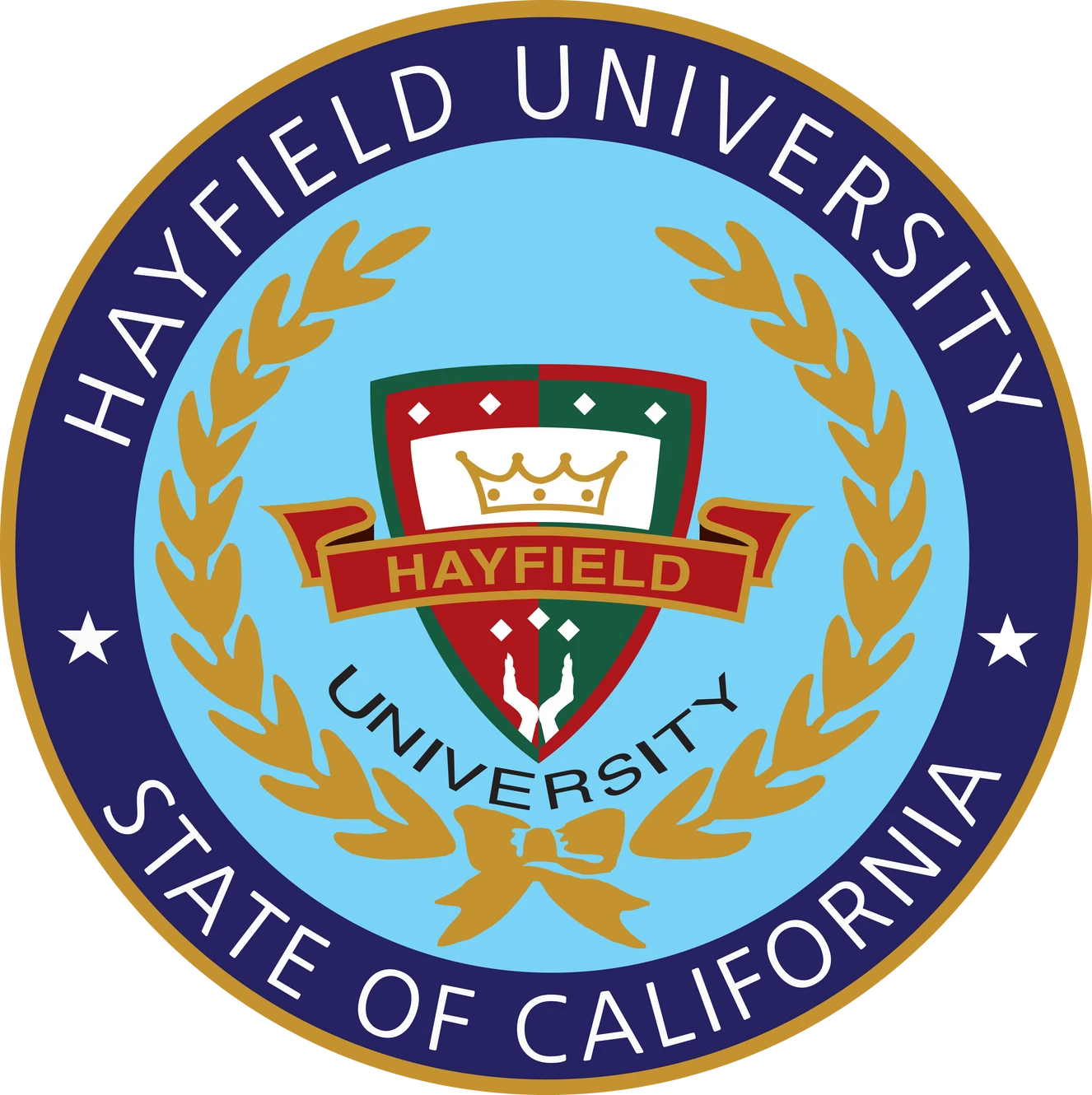 Hayfield University campus building