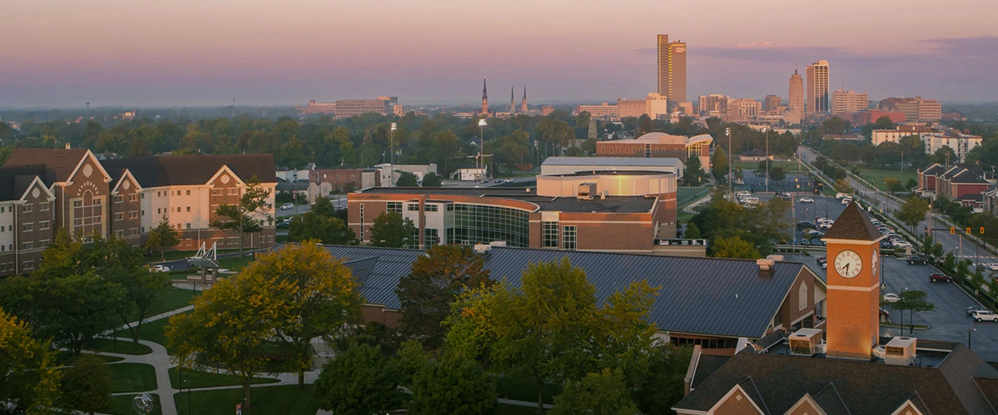 Indiana Institute of Technology main campus view