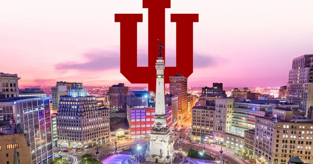Indiana University Indianapolis main campus view