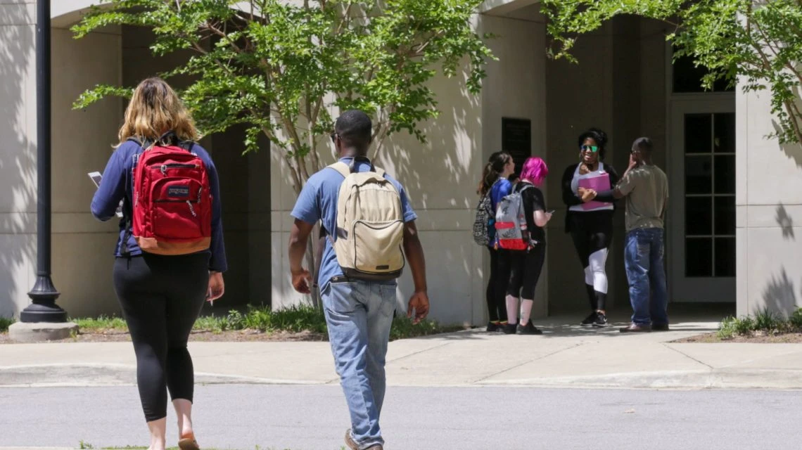 Jefferson State Community College campus and surroundings