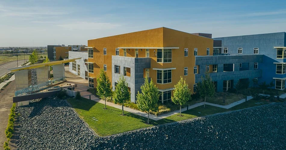 The Jessup University campus grounds