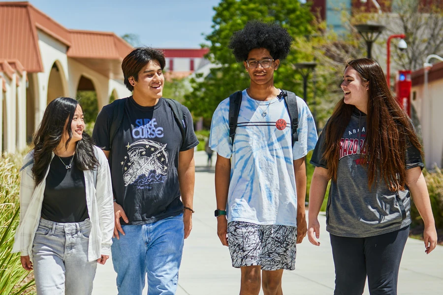 Las Positas College campus scene