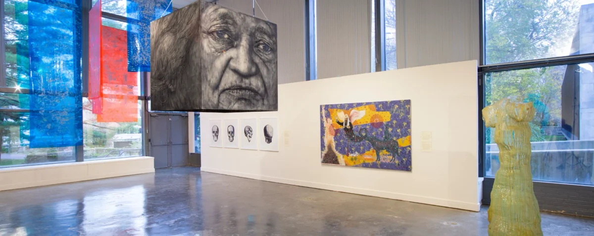 Lehman College Art Gallery main campus view