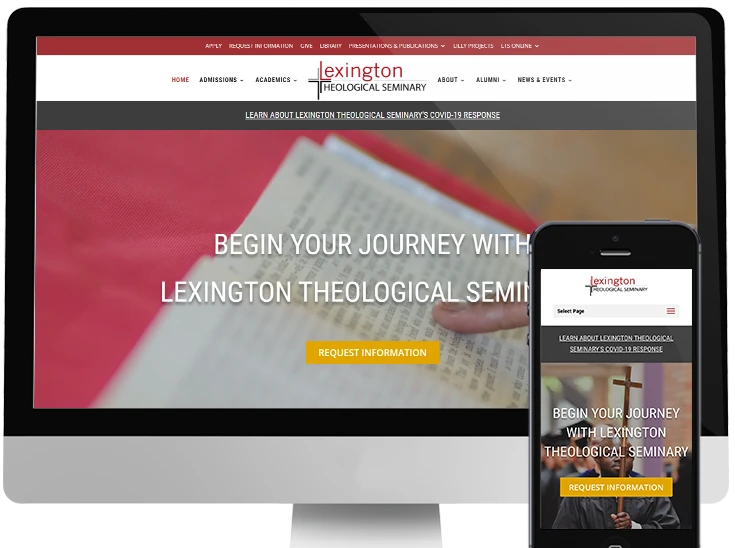 View of the Lexington Theological Seminary campus