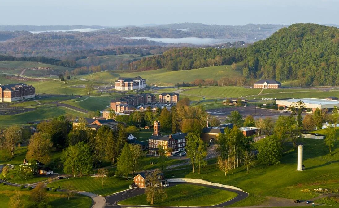 Lincoln Memorial University campus and surroundings