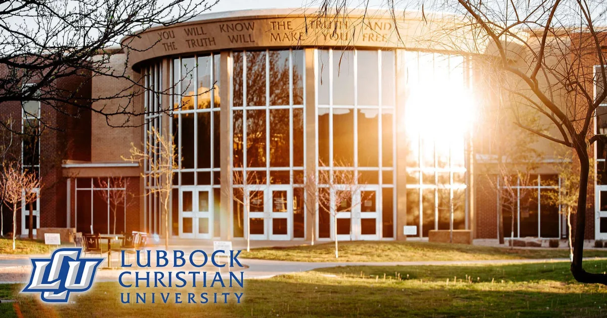 Lubbock Christian University campus from the outside