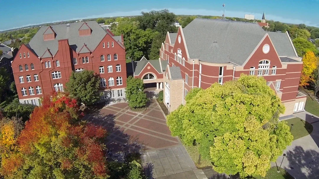 Macalester College main campus view