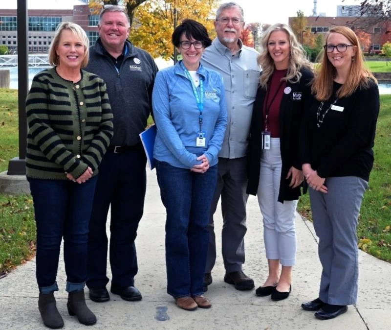 Marion Technical College community on campus