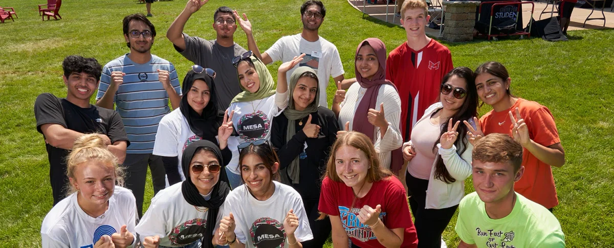 Maryville University community on campus