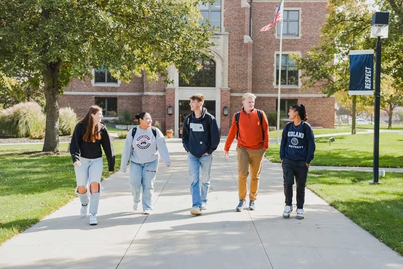Around Midland University campus