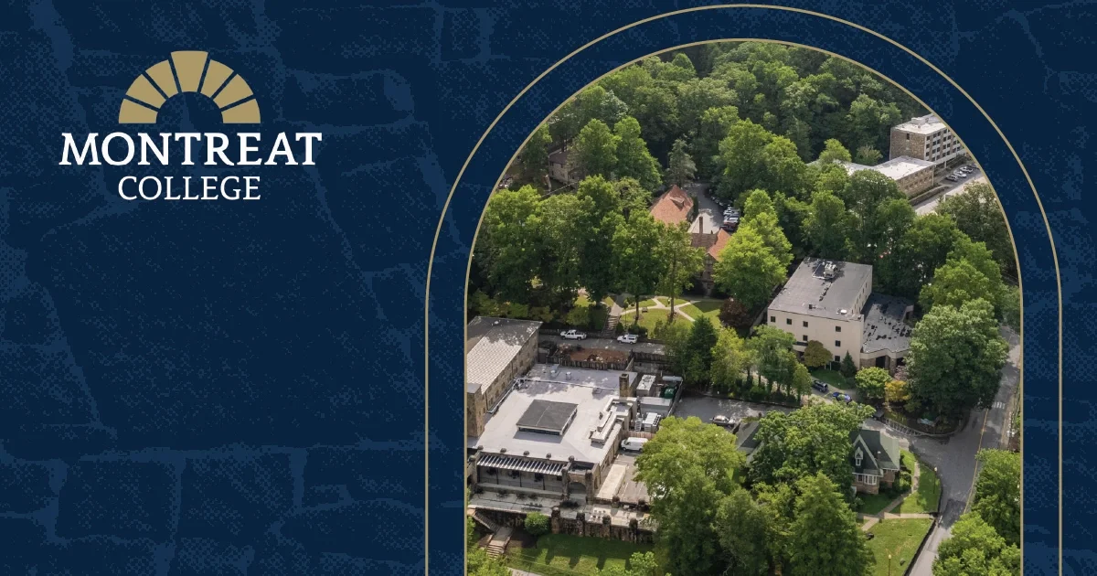 Approach to Montreat College campus
