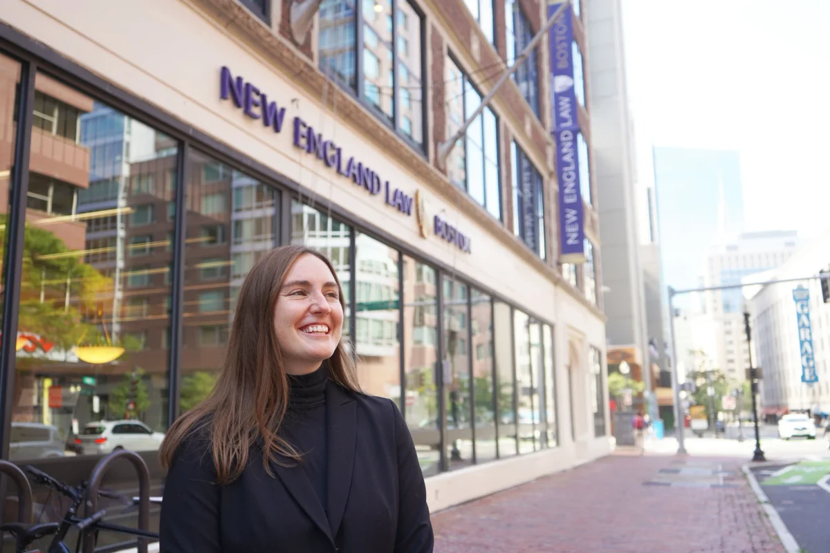 New England Law community on campus