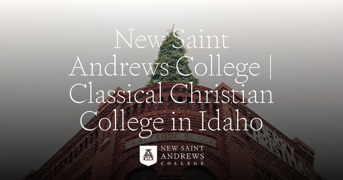 New Saint Andrews College principal campus