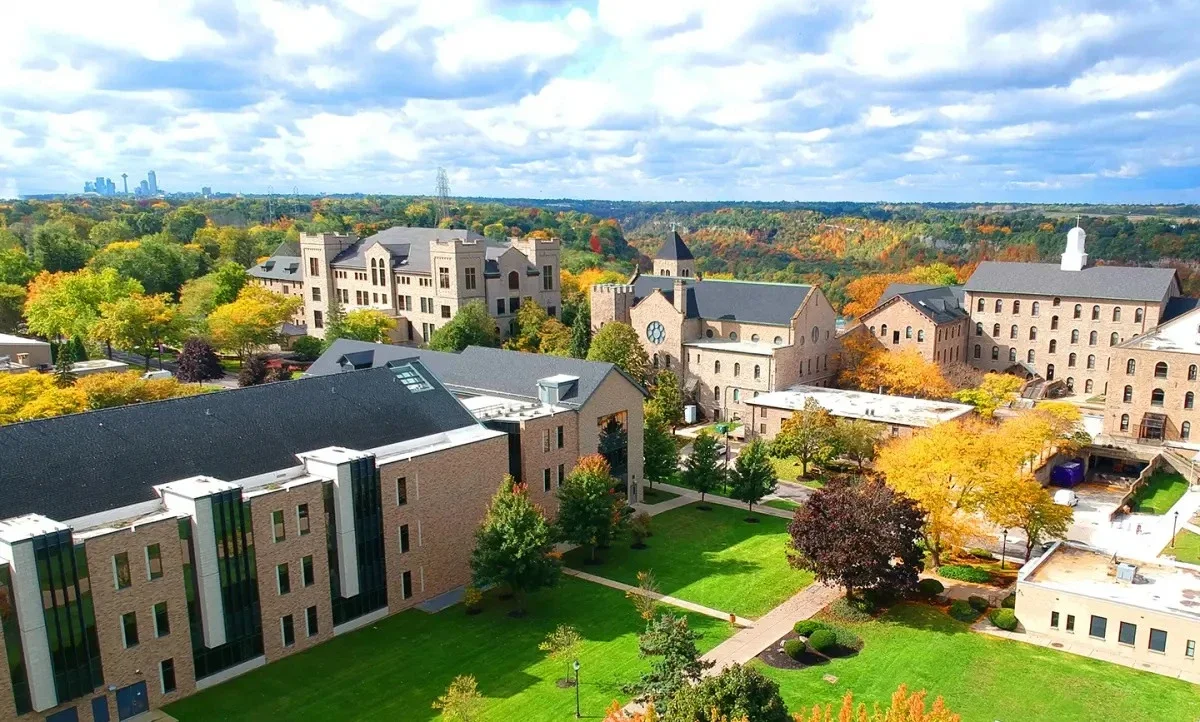 View of the Niagara University campus