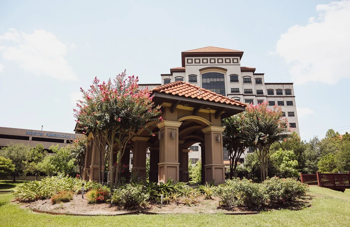 Front view of North American University