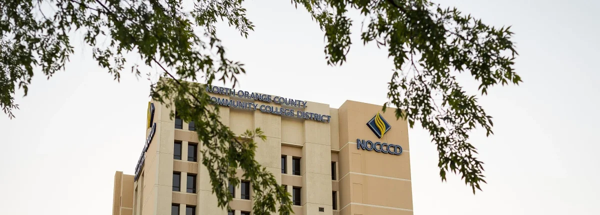 North Orange County Community College District campus building