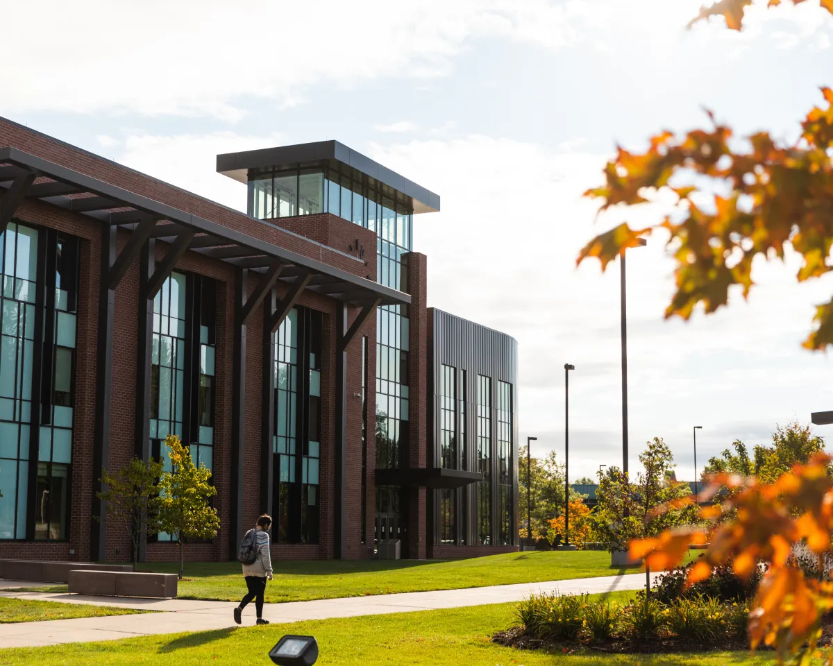 View of the Northern Michigan University campus