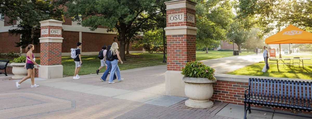 Oklahoma State University main campus view