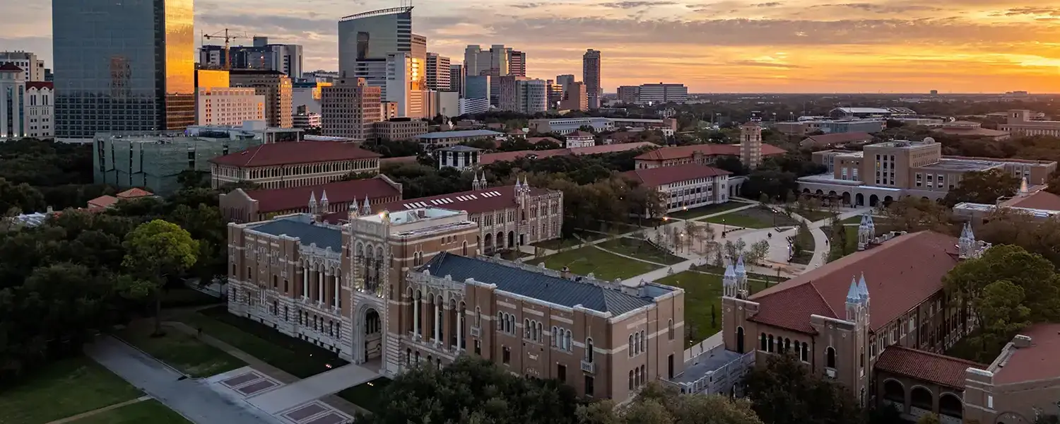 Around Rice University campus