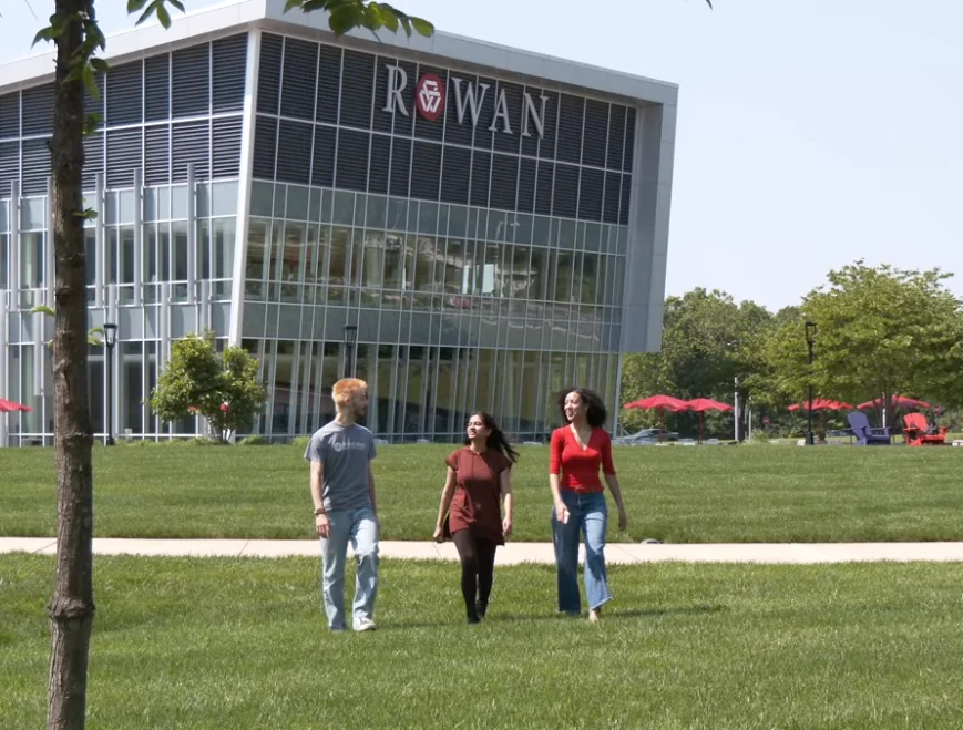 Students at Rowan College at Burlington County