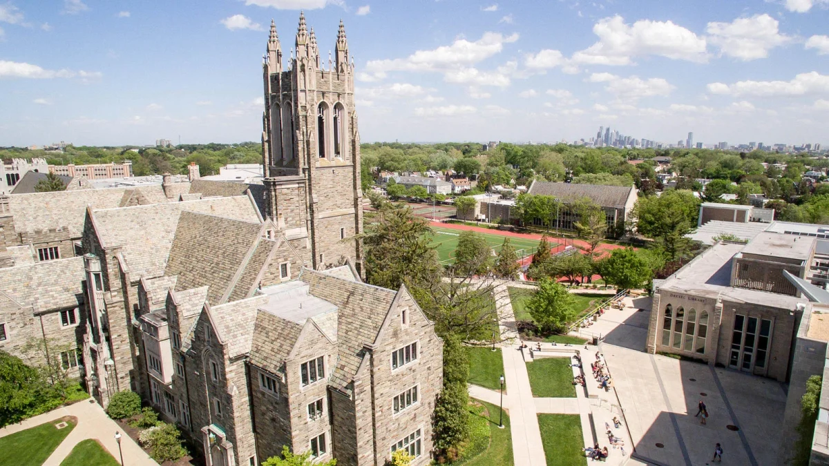 View of the Saint Joseph's University campus