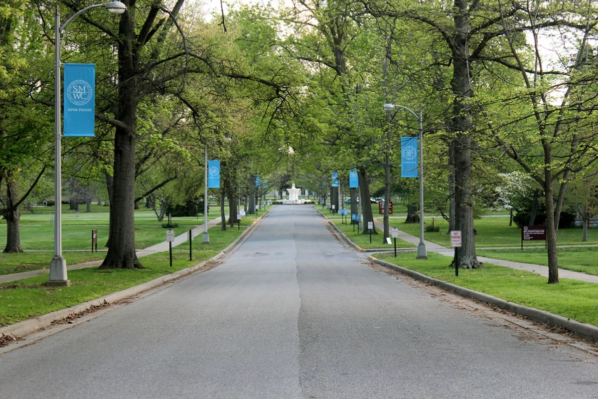 Saint Mary-of-the-Woods College main campus view