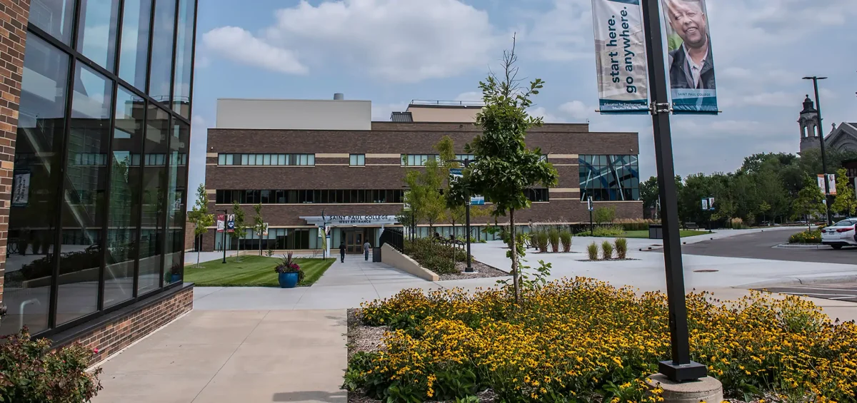 View of the Saint Paul College campus