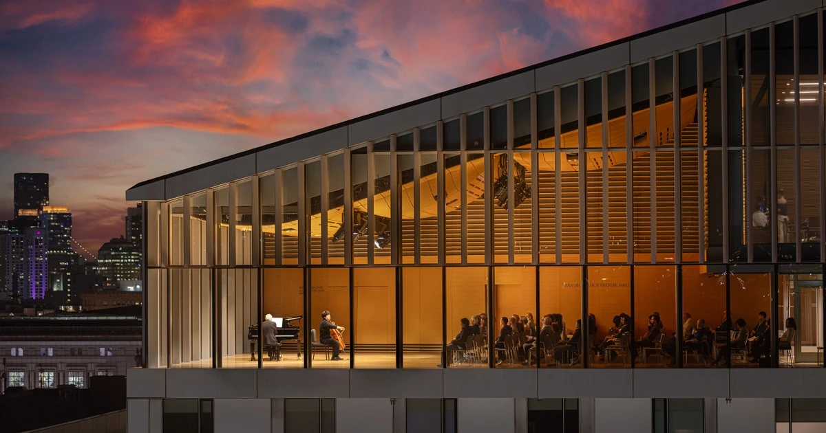 San Francisco Conservatory of Music main campus view