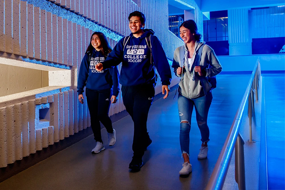 South Suburban College community on campus
