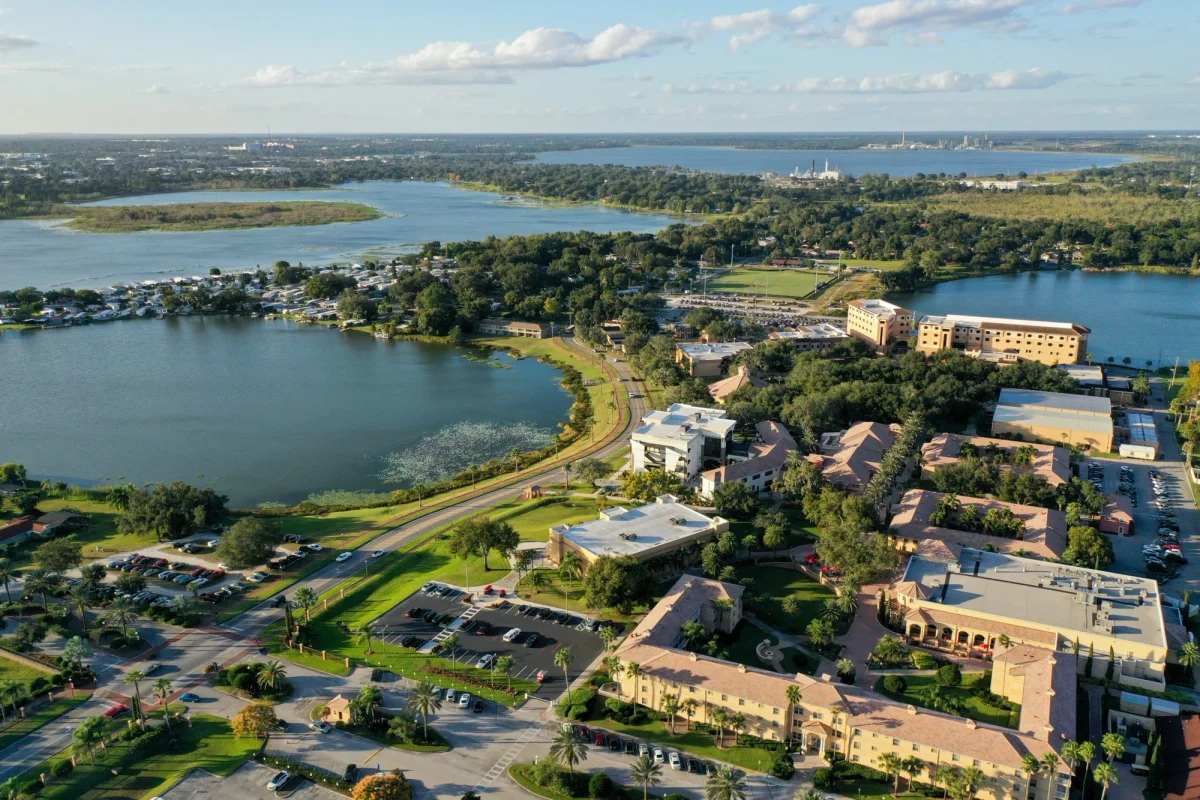Southeastern University campus and surroundings