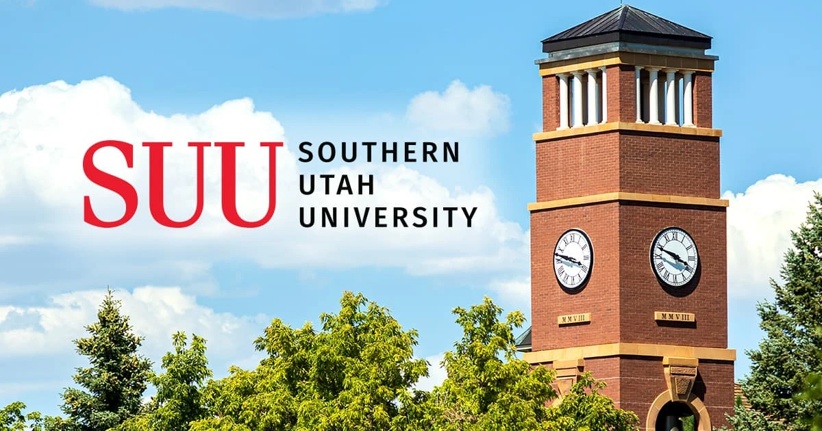 Approach to Southern Utah University campus