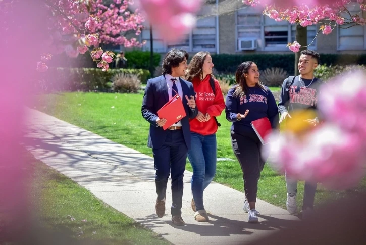 St. John's University campus scene