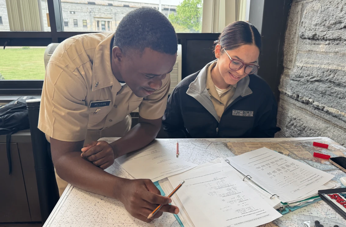 Inside SUNY Maritime College