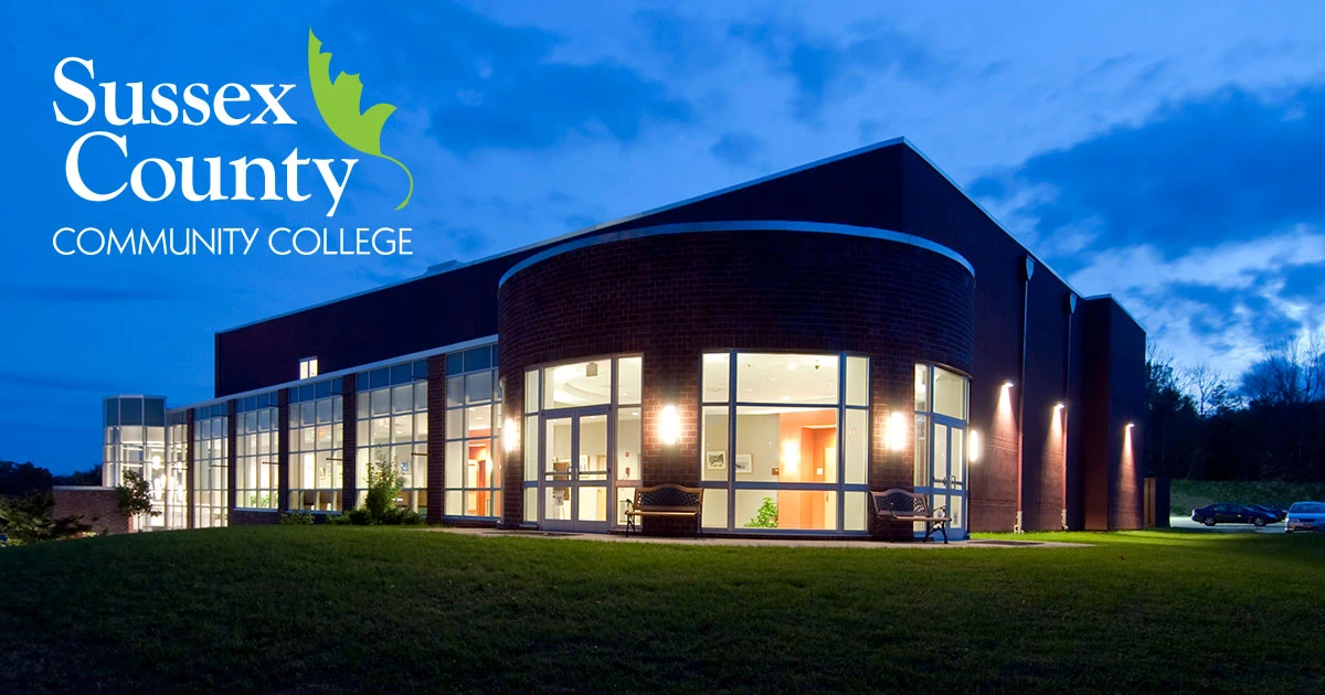 Sussex County Community College campus from the outside
