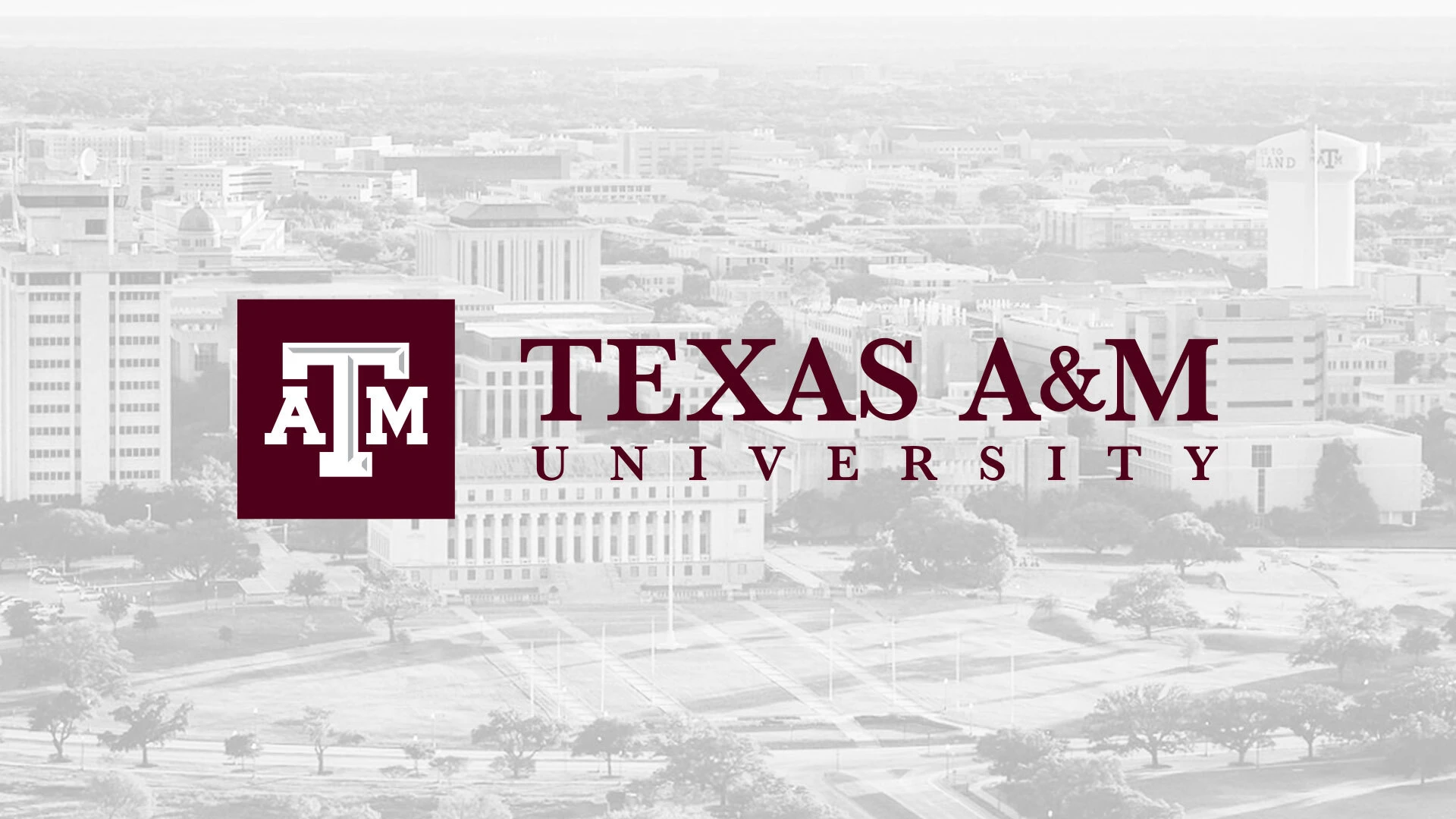 Texas A&M University main campus view