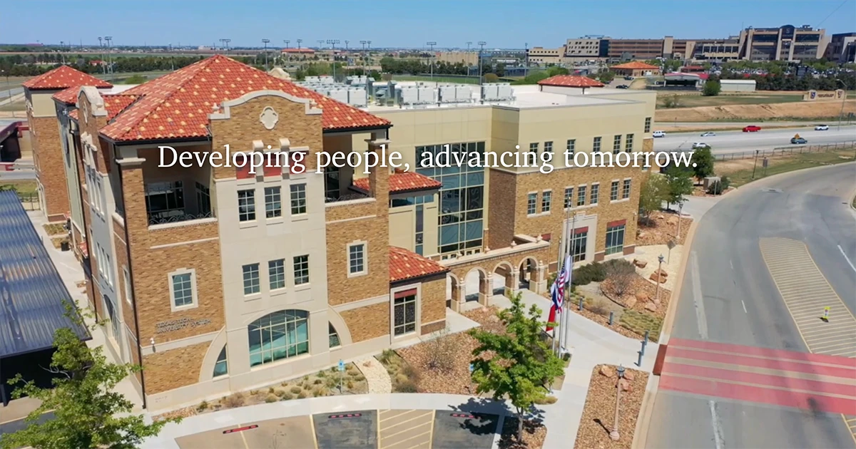 Approach to Texas Tech University System campus