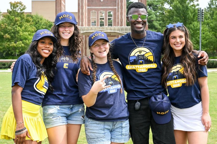 The University of Tennessee at Chattanooga campus scene