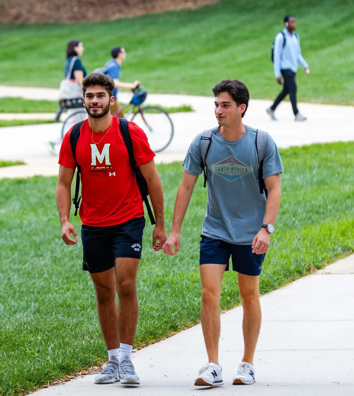 University of Maryland community on campus