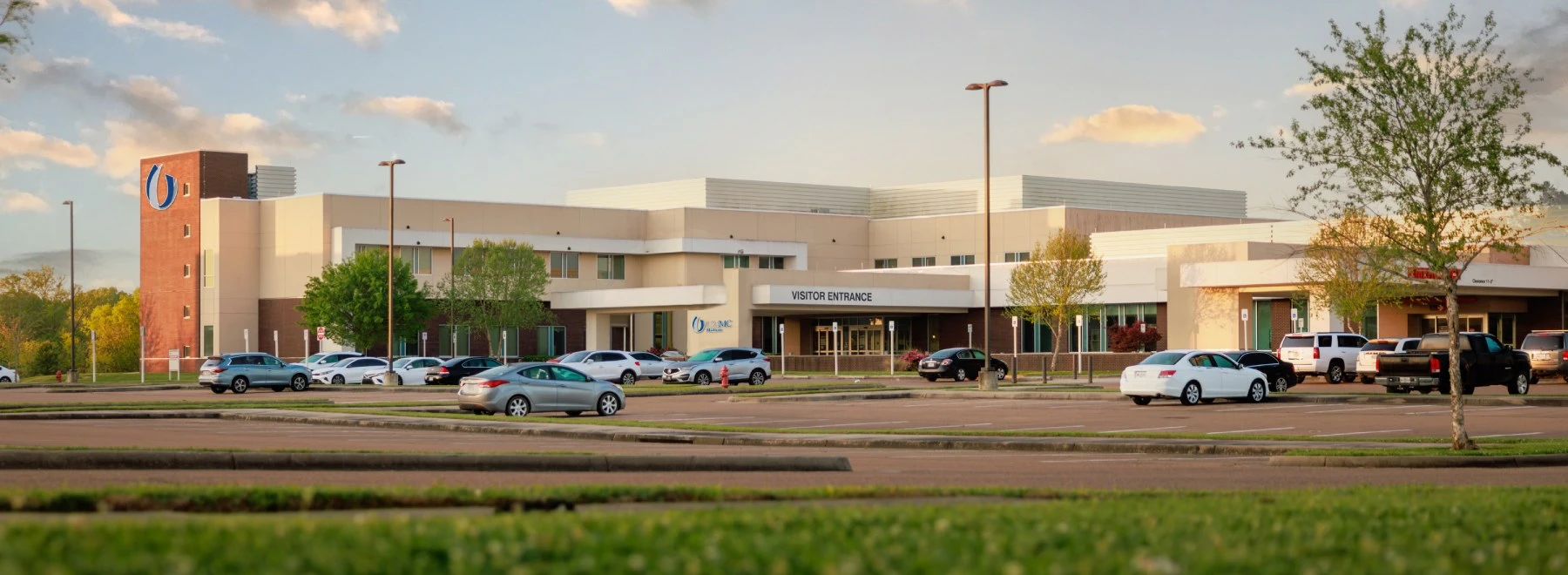 The University of Mississippi Medical Center campus grounds