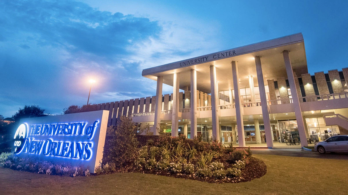 University of New Orleans campus and facilities