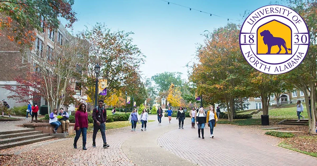 University of North Alabama campus building