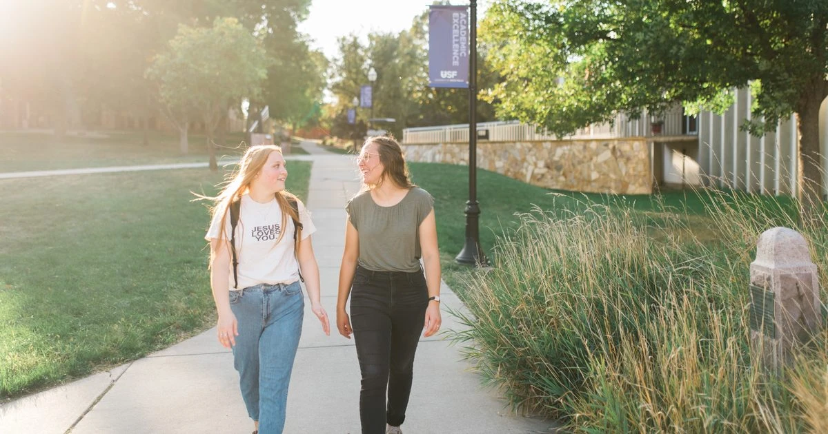 View of the University of Sioux Falls campus