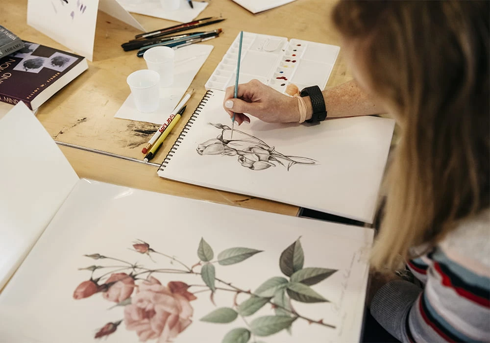 Inside Watkins College of Art at Belmont University