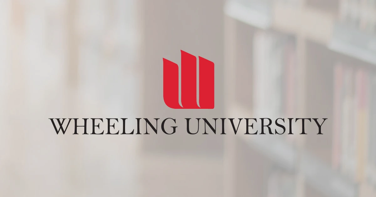 Approach to Wheeling University campus