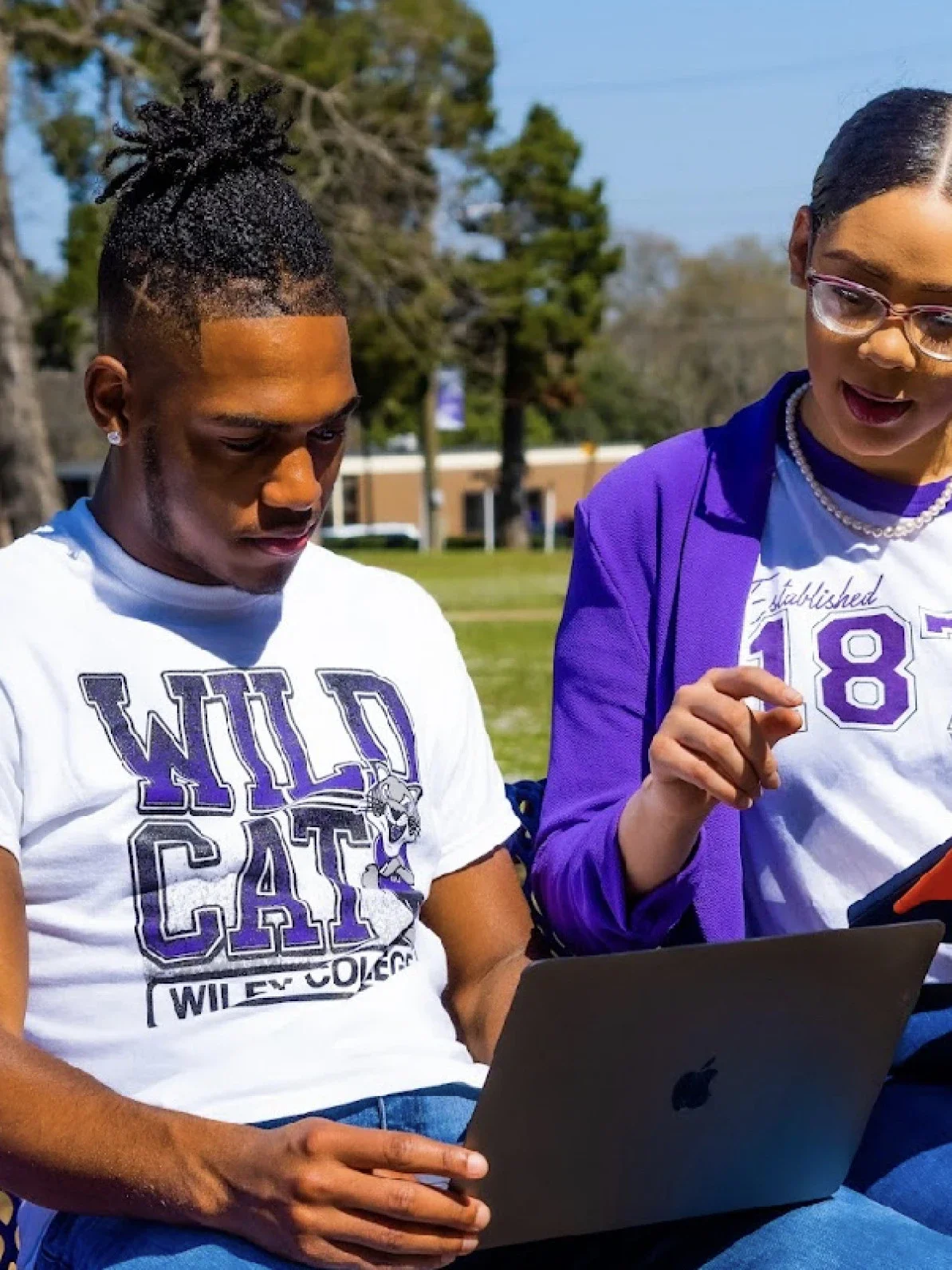 Around Wiley University campus
