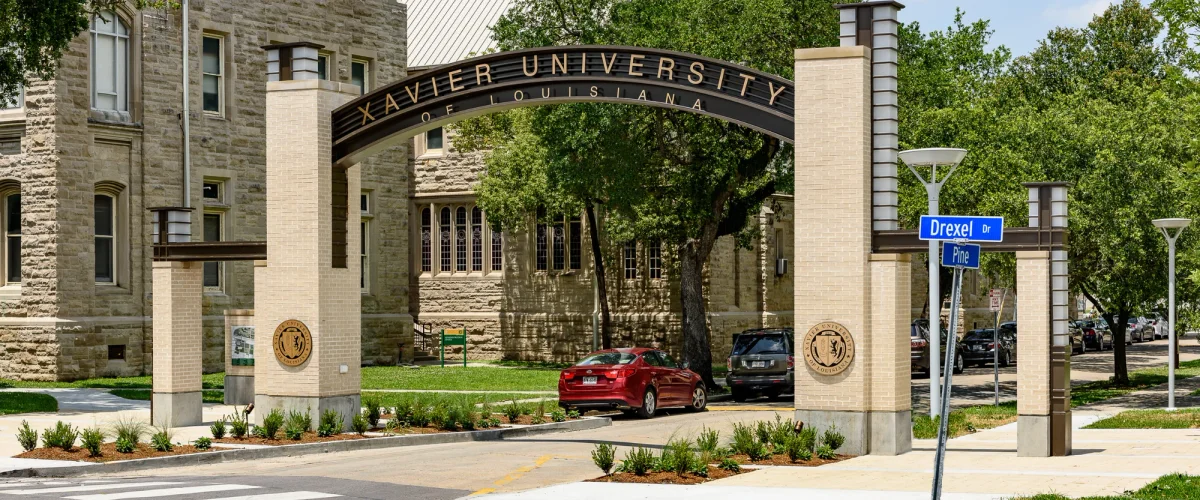 Around Xavier University of Louisiana campus