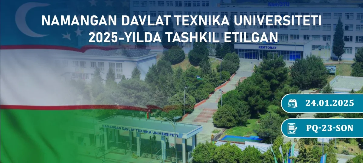Inside Namangan Institute of Engineering and Technology