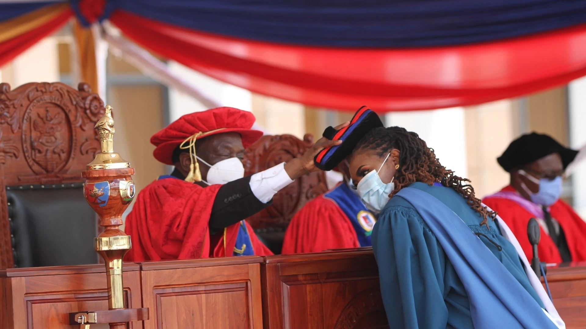 Zimbabwe National Defence University campus and surroundings